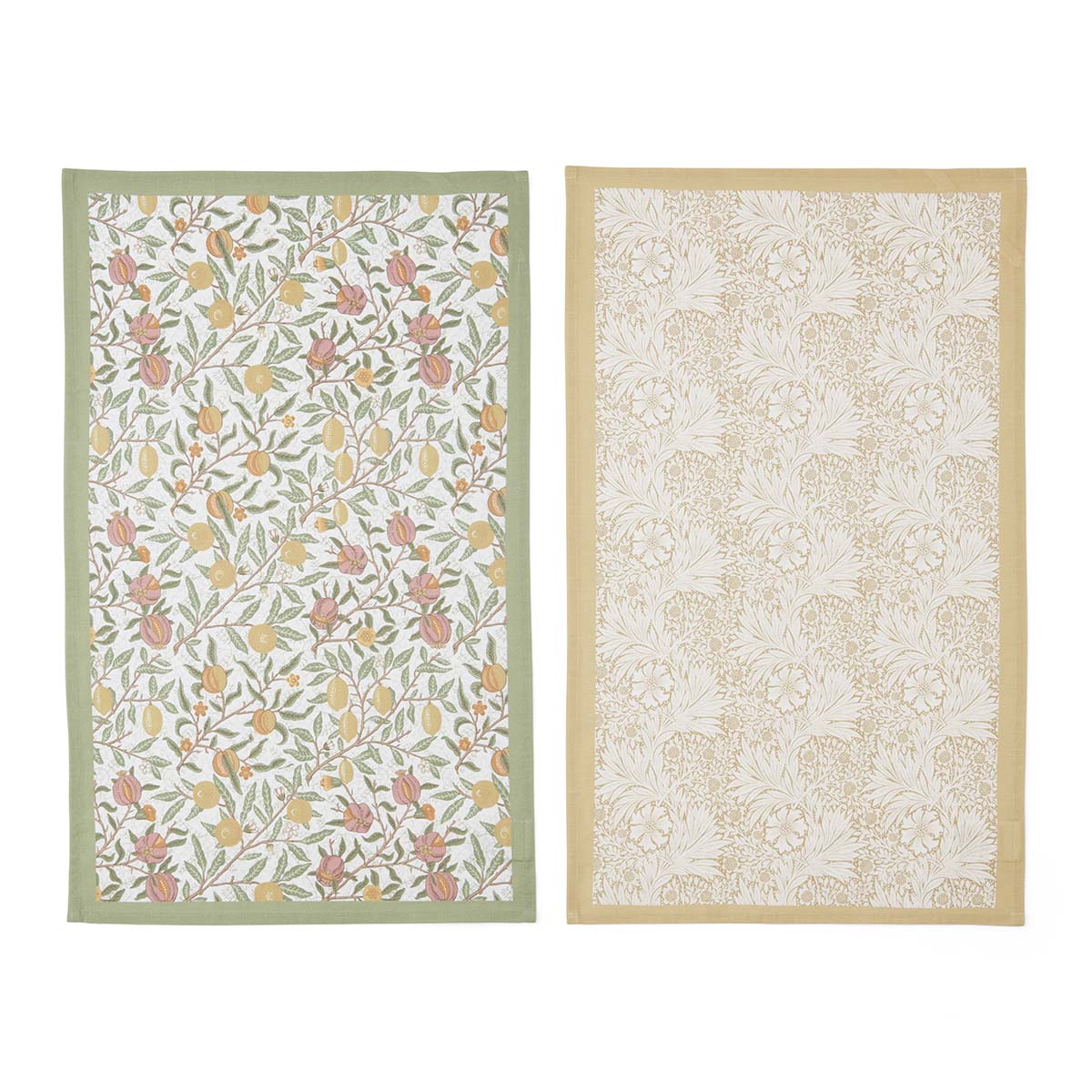 Morris & Co. Furits & Marigold Tea Towel Set image number null
